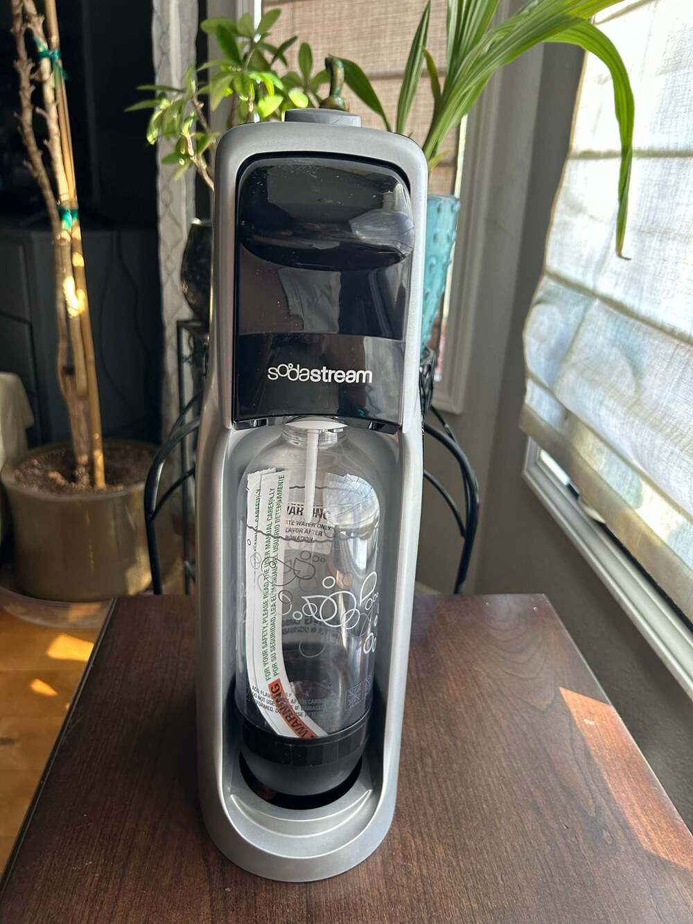 New Sodastream Jet sparkling water maker